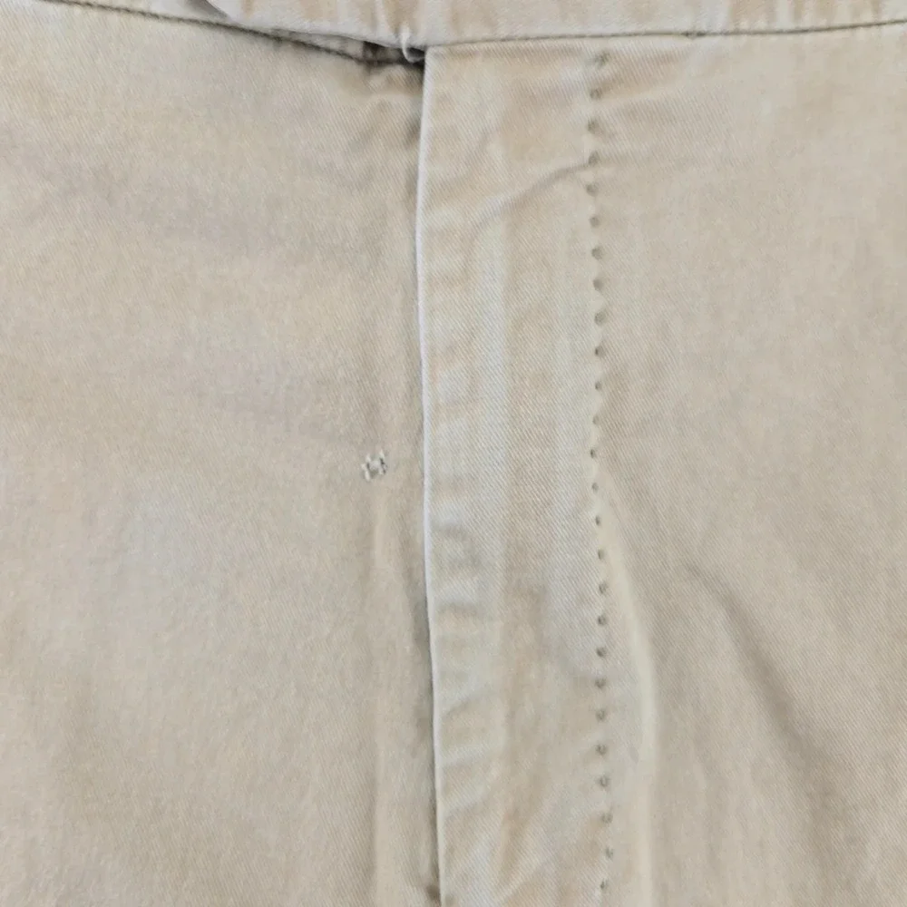 Peter Millar Pants Mens 38 Tan‎ Chino Flat Front Pima Cotton Golf Mid Rise